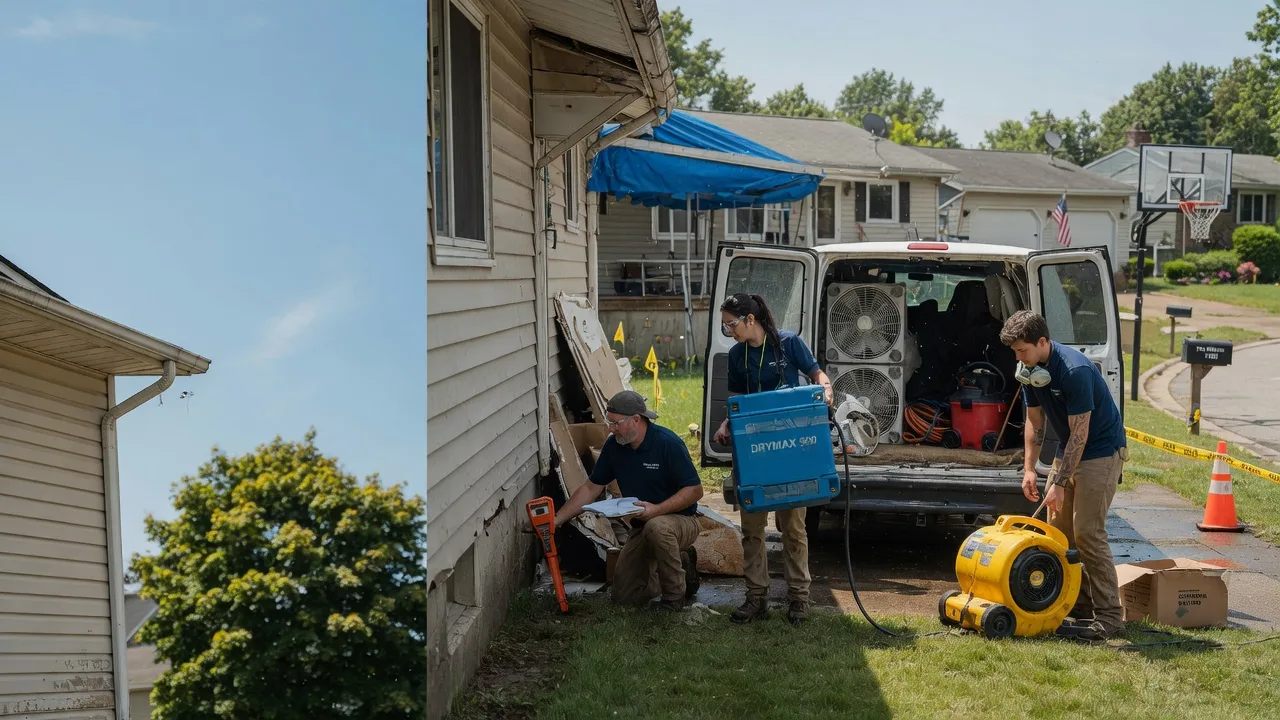Ceiling Leak Cleanup in Bethesda, OH near me